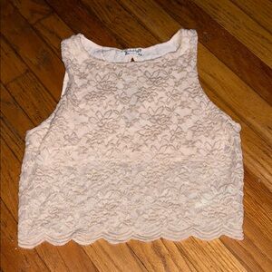 Buckle Crop Tank Top